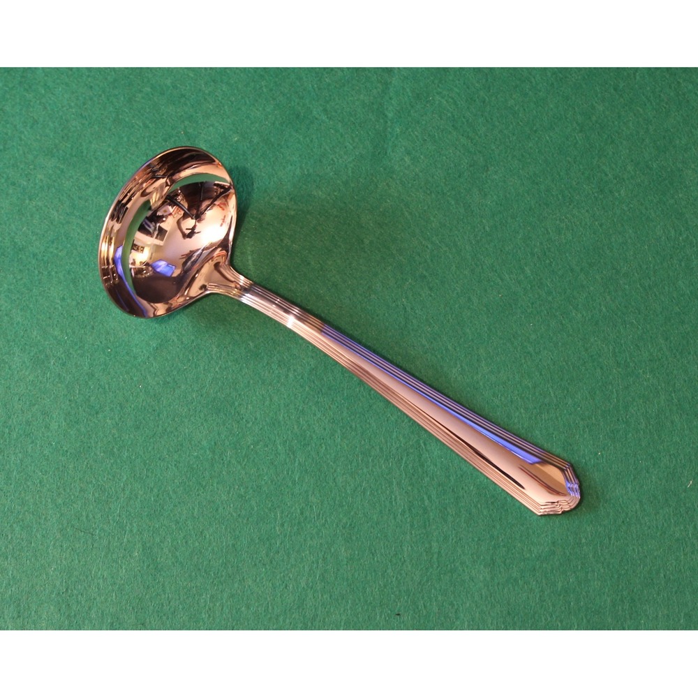 Lenox Archway Gravy Ladle with No Spout Bowl 18/10 Stainless Steel New Old Stock